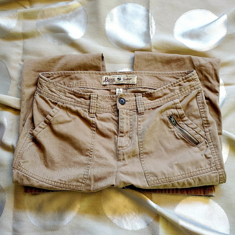 Bass Heritage Boot Cut Khakis